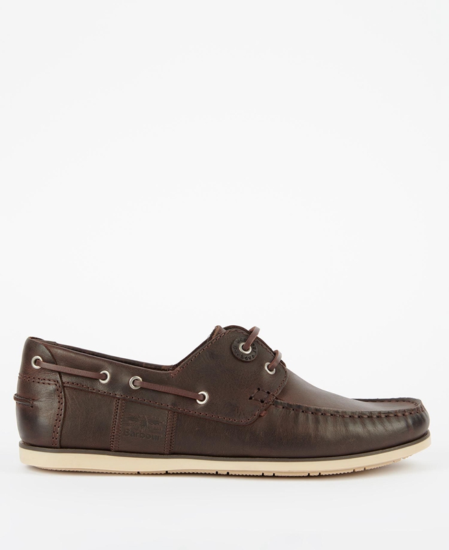 Men's Barbour Capstan Loafers Brown | GYLC-42798