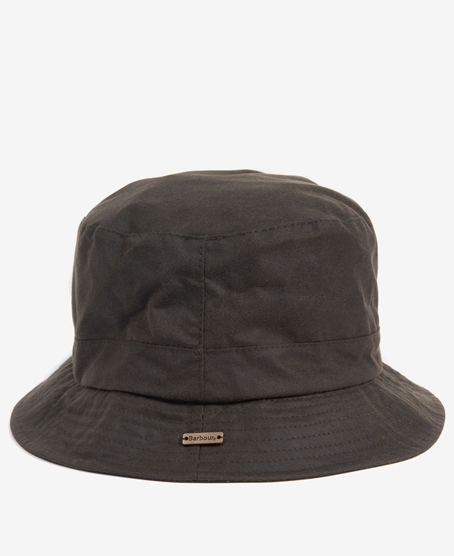 Women's Barbour Dovecote Bucket Hats Black | PIJY-68972