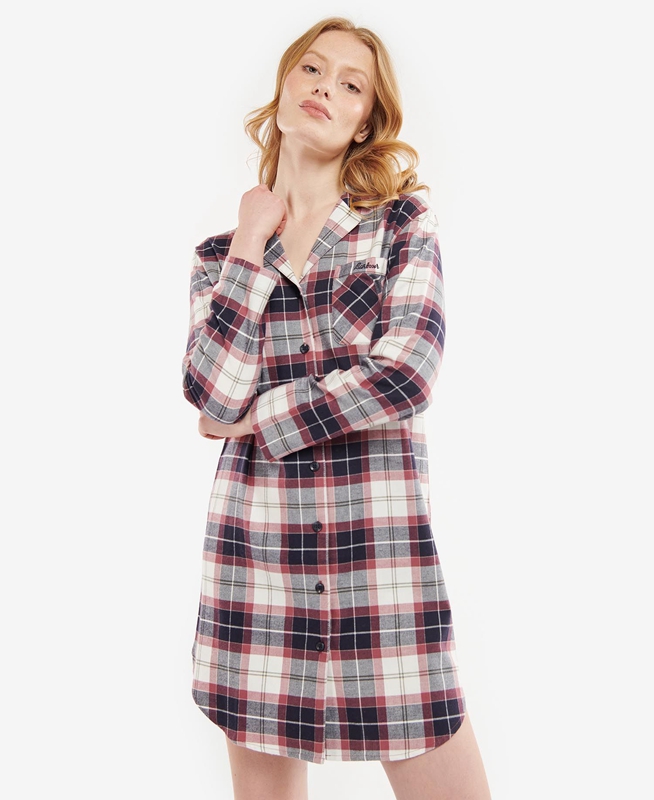 Women's Barbour Etta Nightshirt Nightwear Multicolor | HJDO-28571