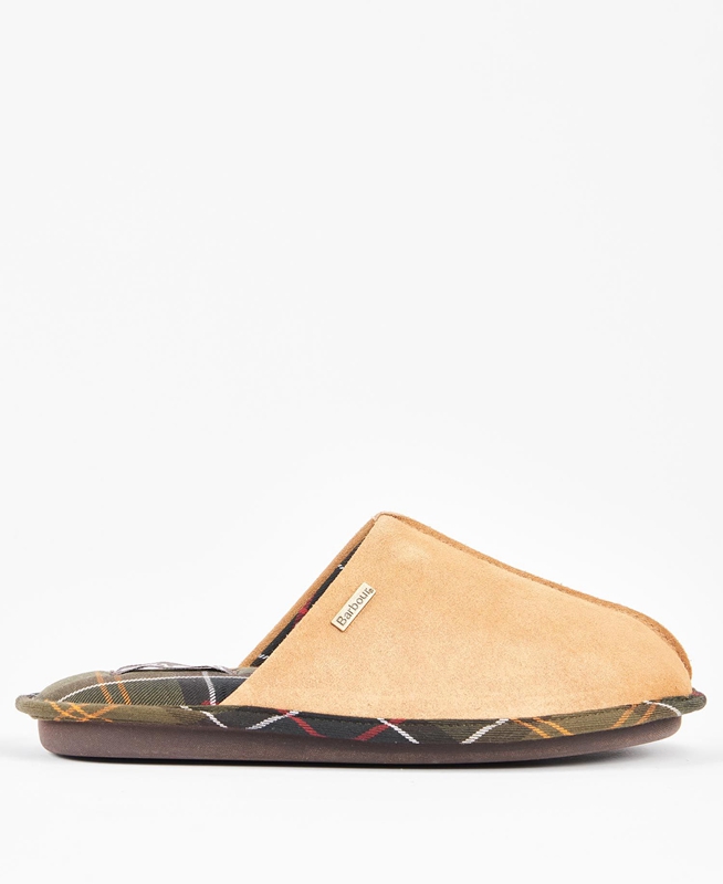 Women's Barbour Simone Slippers Yellow | NBTX-97812