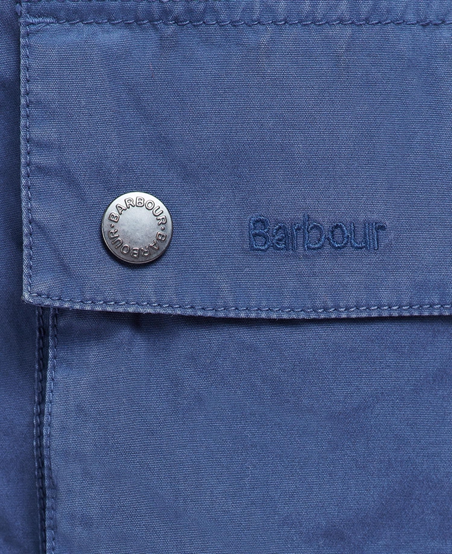 Men's Barbour Ashby Casual Jackets Blue | ULNC-24516