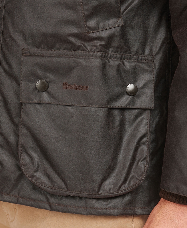 Men's Barbour Bedale® Waxed Jackets Coffee | KXZT-17803