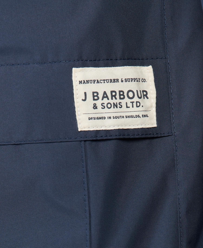 Men's Barbour Begral Showerproof Casual Jackets Navy | JXYT-19350