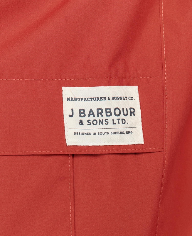 Men's Barbour Begral Showerproof Casual Jackets Red | XDQZ-14370