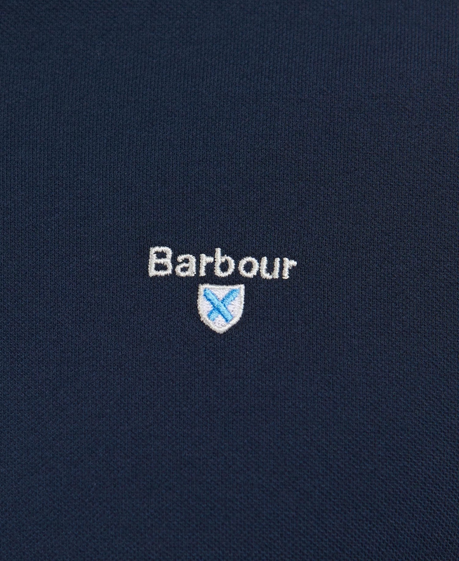 Men's Barbour Birkhill Polo shirts Navy | KSFE-27401