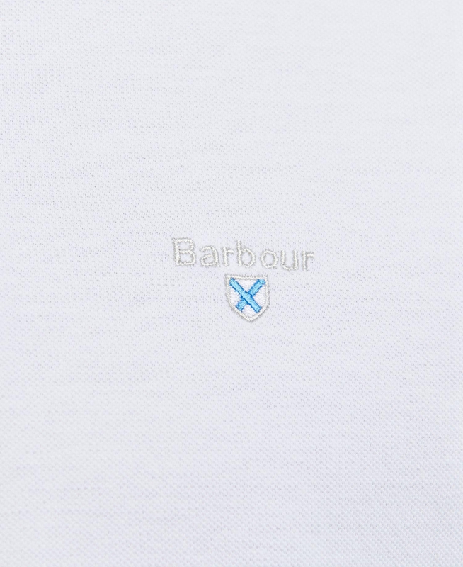 Men's Barbour Birkhill T Shirts White | EYLK-38546