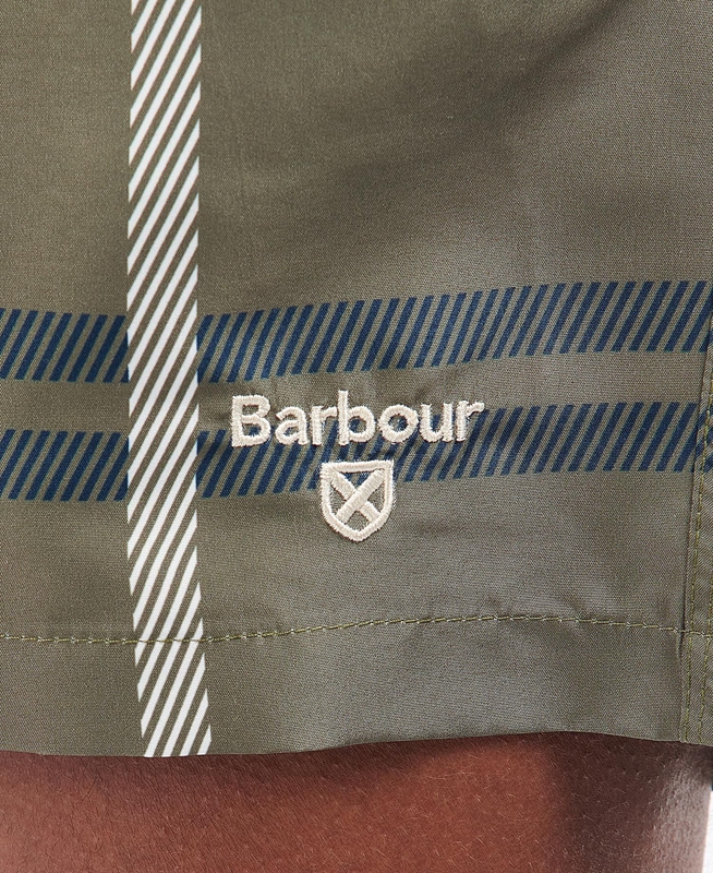 Men's Barbour Blaine Swim Pants Green | MSHK-82430