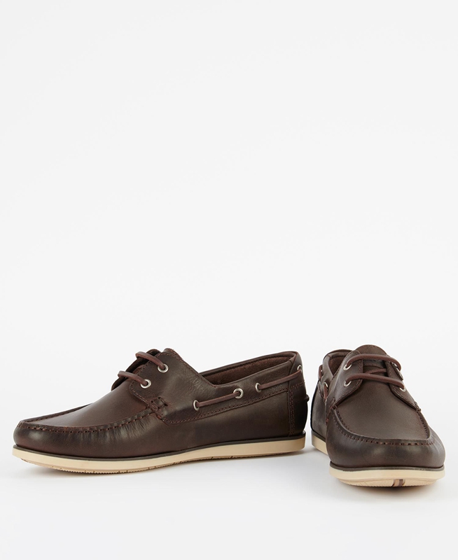 Men's Barbour Capstan Loafers Brown | GYLC-42798