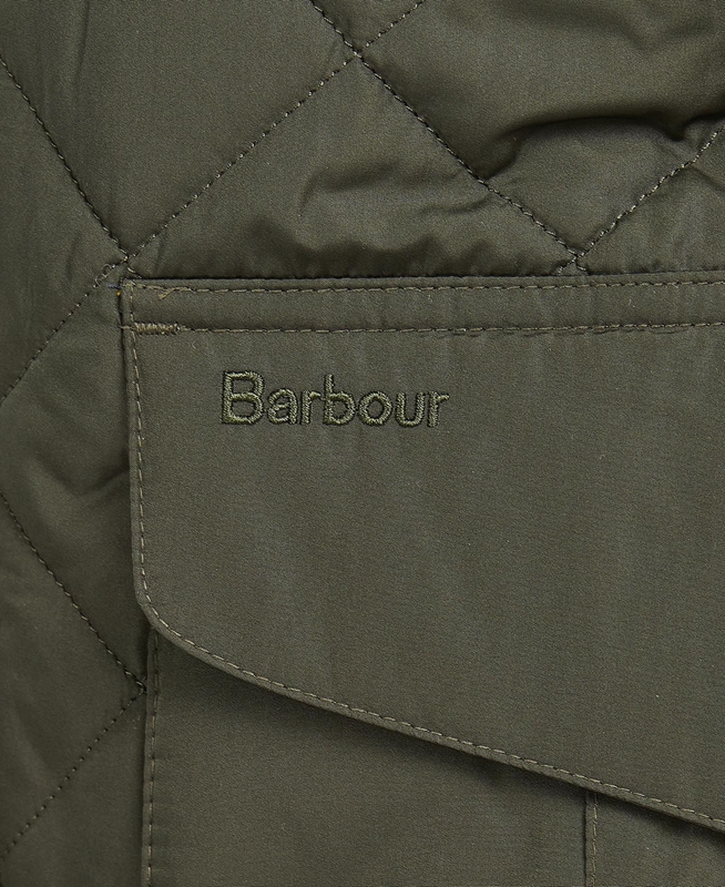 Men's Barbour Devon Quilted Jackets Green | RBVX-59761