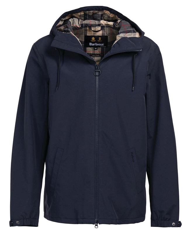 Men's Barbour Dillon Waterproof Jackets Navy | JXBT-65279