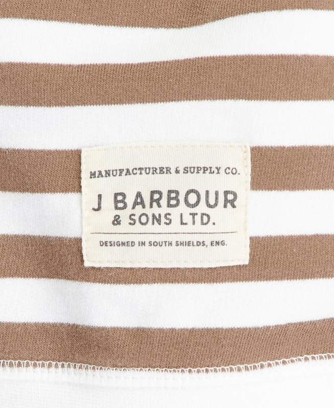 Men's Barbour Durnage Crew Sweatshirts Brown | ARQI-03287