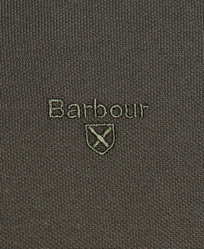 Men's Barbour Essential Langarmshirt Sports Polo shirts Green | CQDE-05482