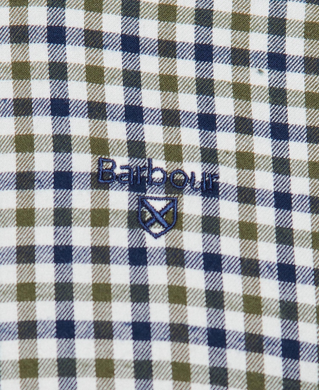 Men's Barbour Finkle Tailored Shirts Blue | WNXM-25617