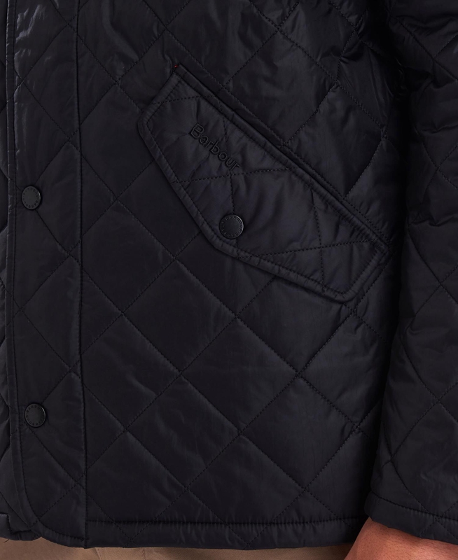 Men's Barbour Flyweight Chelsea Quilted Jackets Black | MQGP-13957