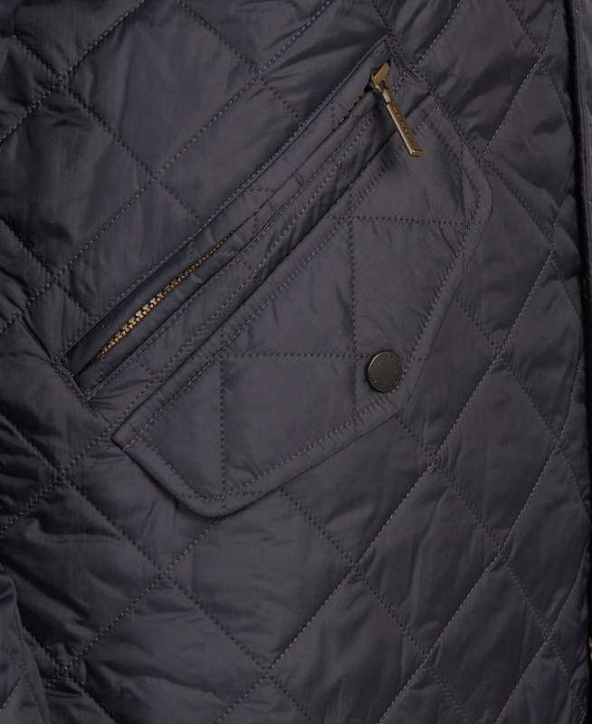 Men's Barbour Flyweight Chelsea Quilted Jackets Navy | ZQLS-12695