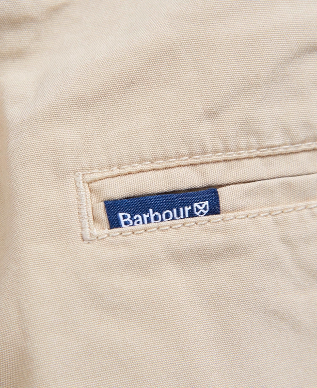 Men's Barbour Glendale Short Pants Beige | BXFR-59287