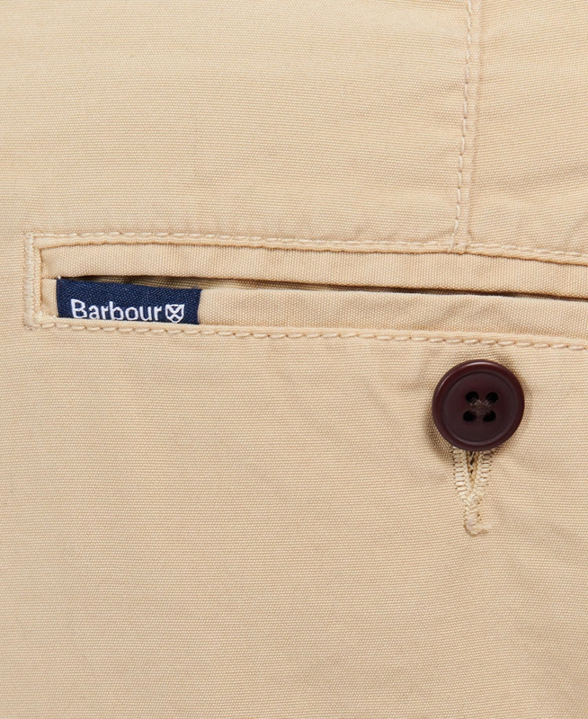 Men's Barbour Glendale Short Pants Beige | BXFR-59287