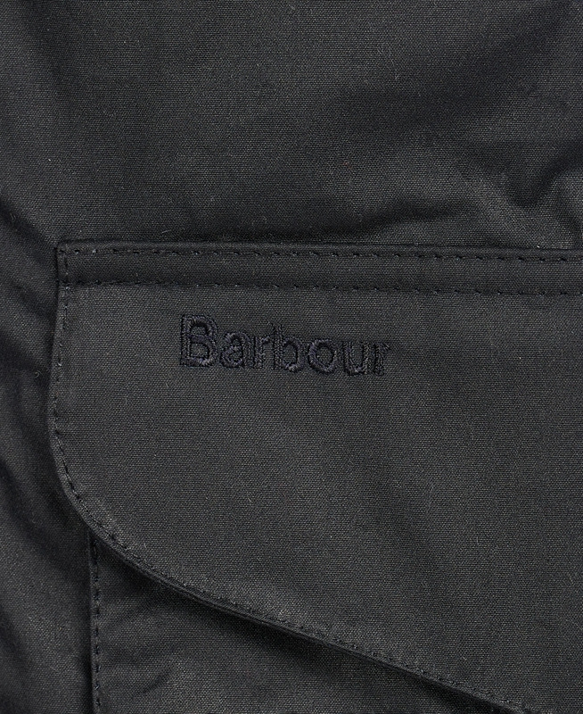 Men's Barbour Hereford Waxed Jackets Blue | AHMN-21756