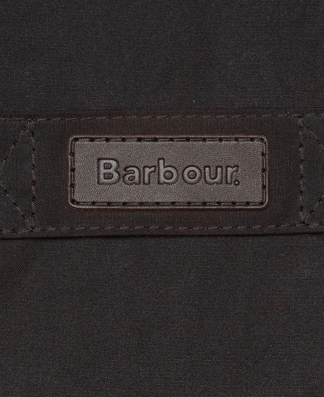 Men's Barbour Hereford Waxed Jackets Brown | DQSZ-30978