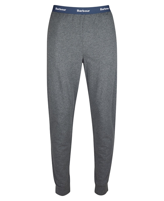 Men's Barbour Jake Lounge Jogger Pants Grey | KPCZ-58736