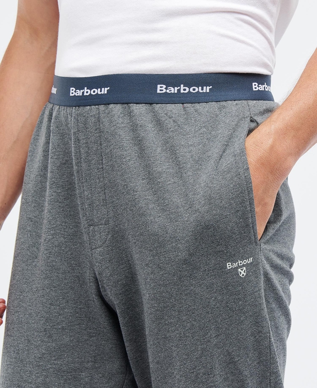 Men's Barbour Jake Lounge Jogger Pants Grey | KPCZ-58736