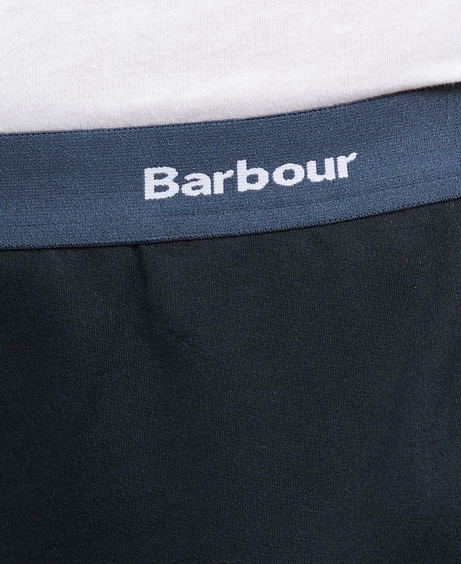 Men's Barbour Jake Lounge Joggers Pants Black | FHDQ-89230