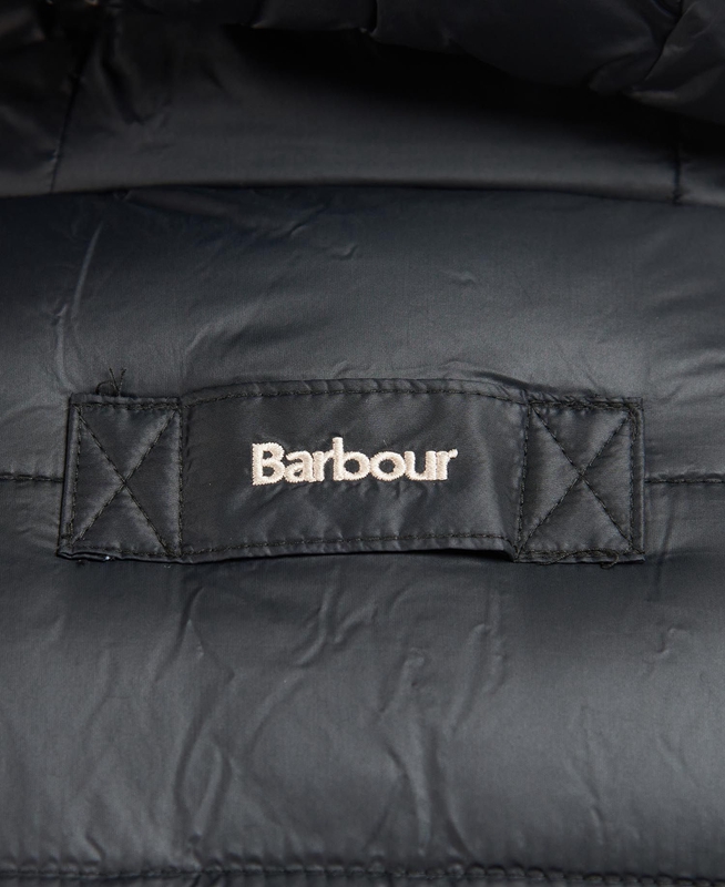 Men's Barbour Kendle Baffle Quilted Jackets Blue | IKRV-70162