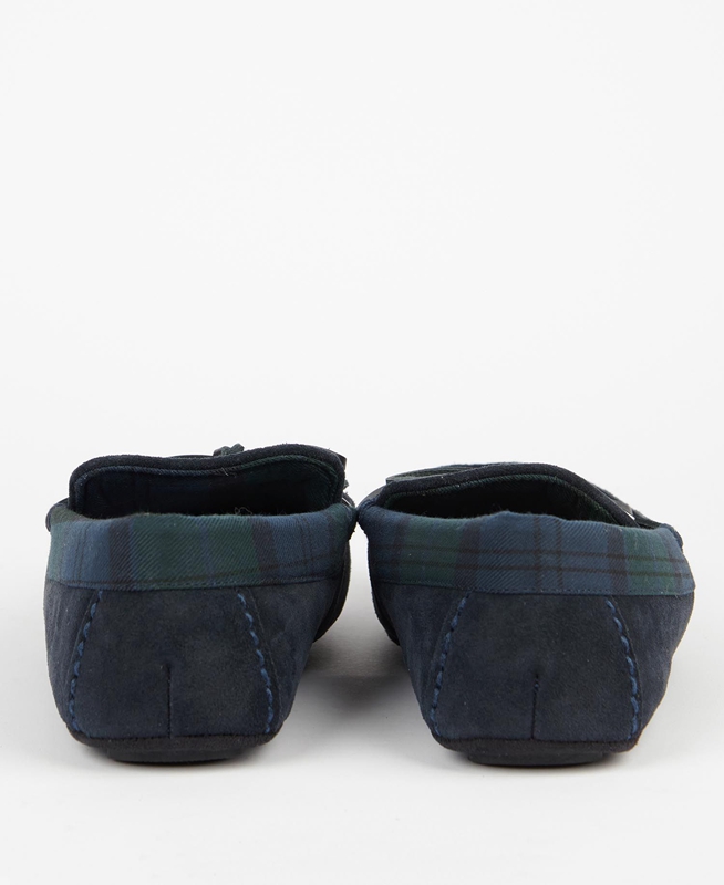 Men's Barbour Kurila Slippers Navy | JFDA-43216