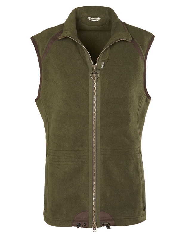 Men's Barbour Langdale Vest Green | MBTG-48072