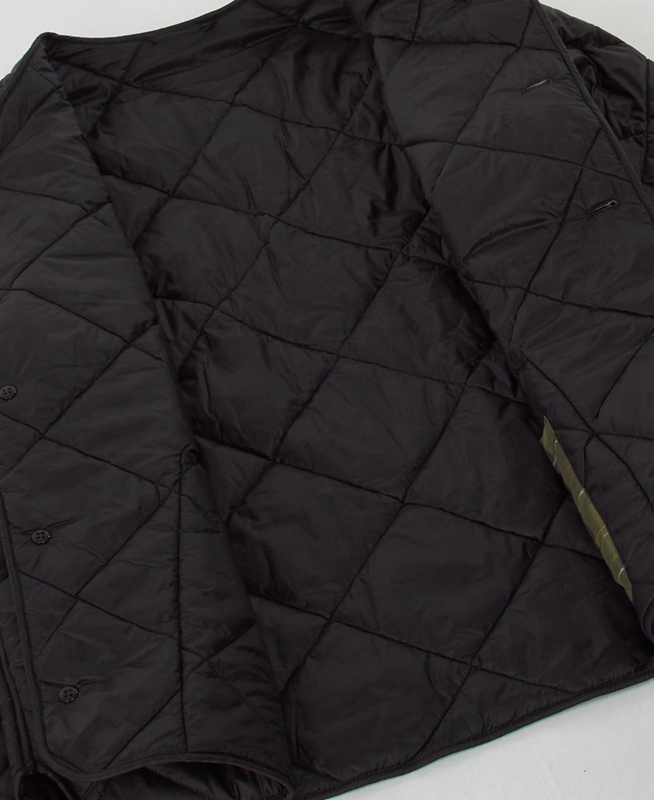 Men's Barbour Liddesdale Cardigan Quilted Jackets Black | IXWM-45197