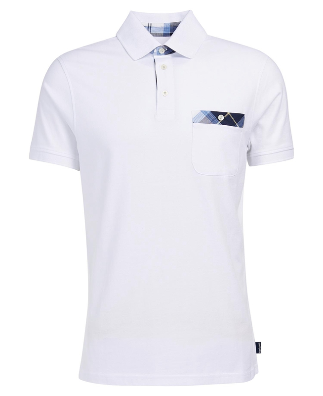 Men's Barbour Lirst T Shirts White | IJSV-36024