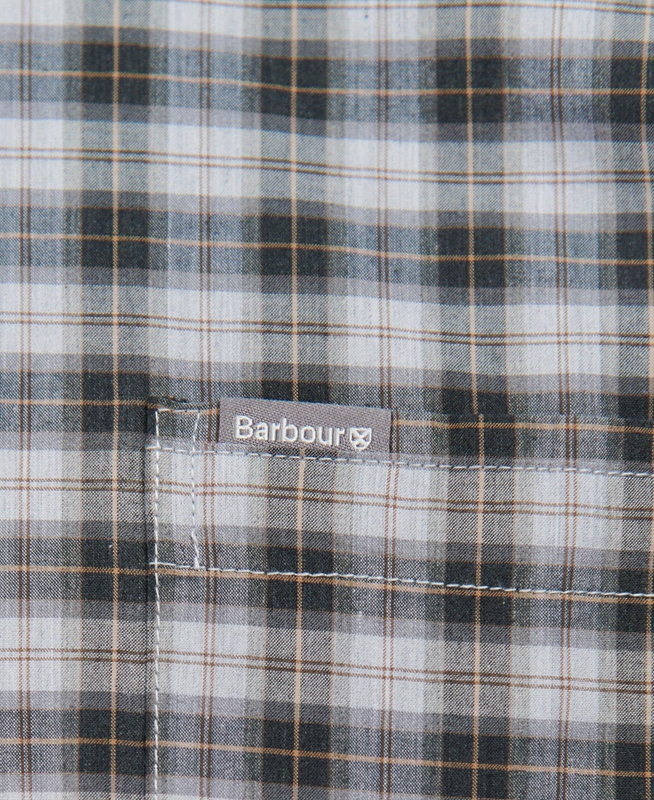 Men's Barbour Lomond Tailored Shirts Olive | YDOC-65248