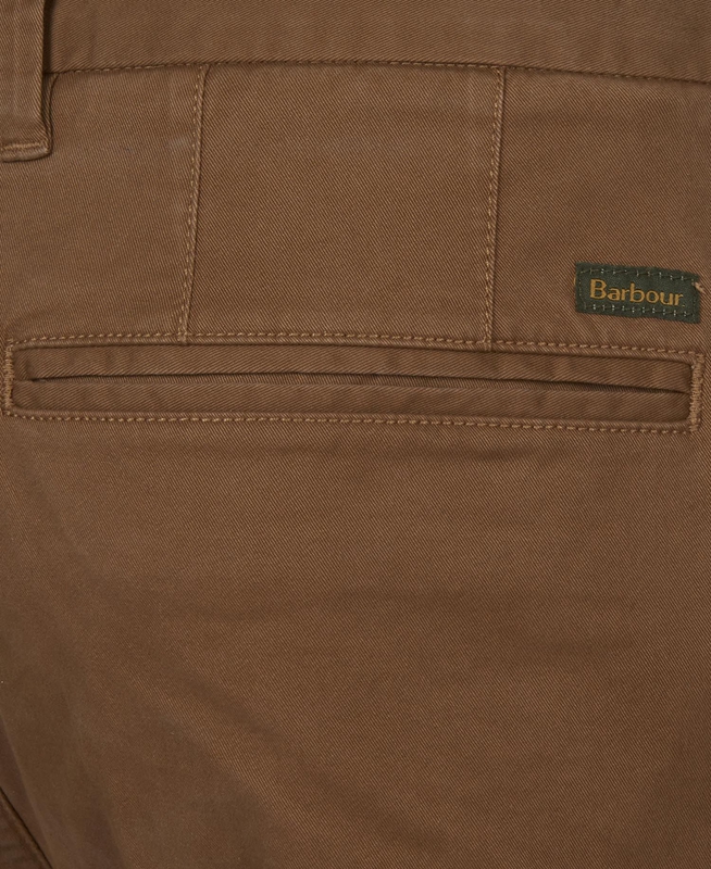 Men's Barbour Neuston Essential Chinos Pants Beige | OHEW-52684