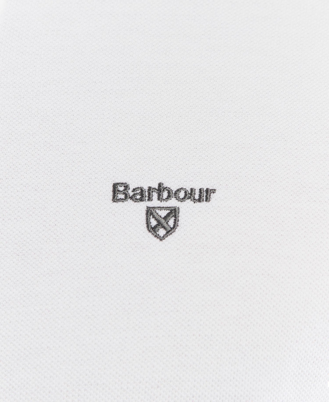 Men's Barbour Otterburn Polo shirts White | PMNW-20871