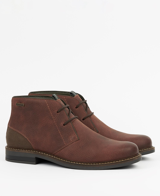 Men's Barbour Readhead Boots Brown | OZPQ-04592