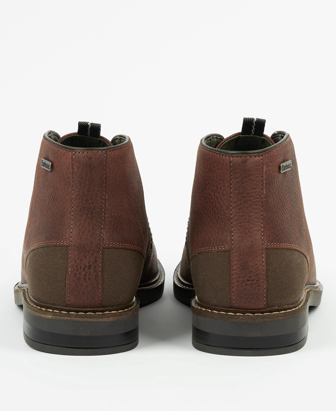 Men's Barbour Readhead Boots Brown | OZPQ-04592