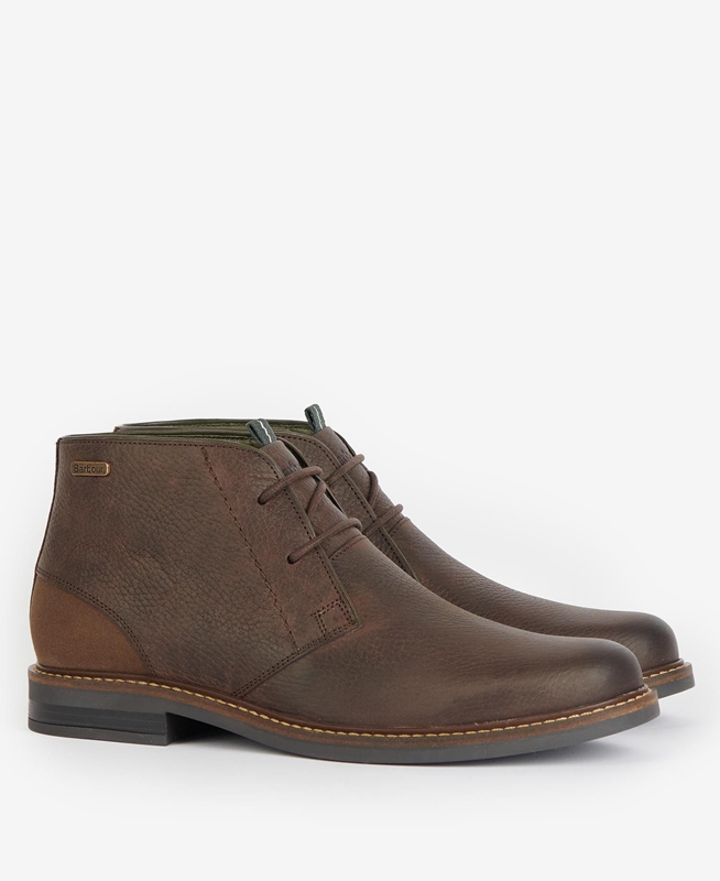 Men's Barbour Readhead Boots Brown | QUNI-49315