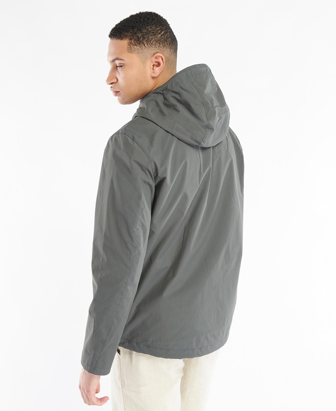 Men's Barbour Selby Showerproof Casual Jackets Grey | FLEI-92861