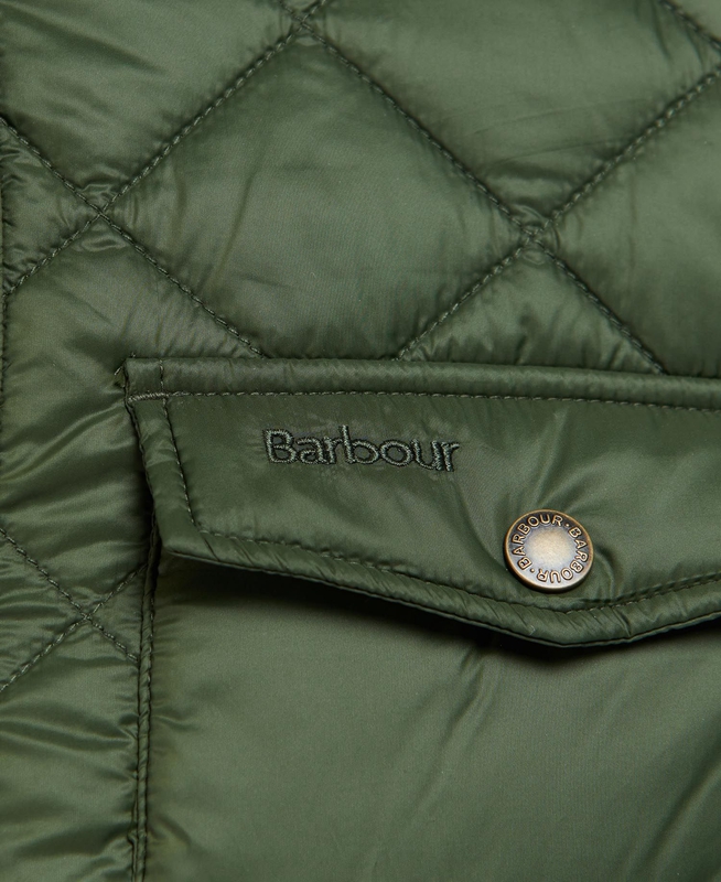 Men's Barbour Shirt Quilted Jackets Green | JEZB-49312