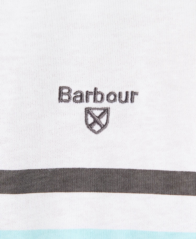 Men's Barbour Silsden Polo shirts White | LDZQ-34817