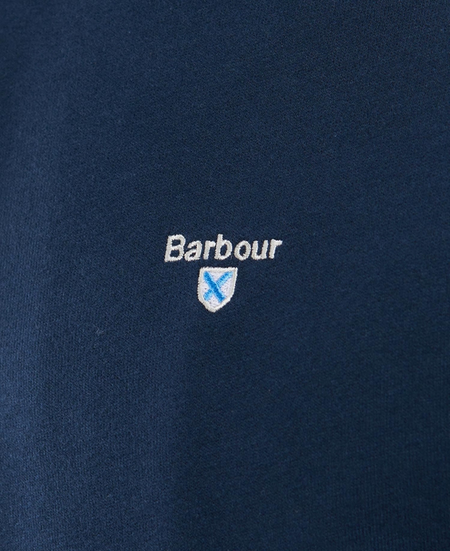 Men's Barbour Whitewell Button Thru Sweatshirts Blue | DSQL-25143