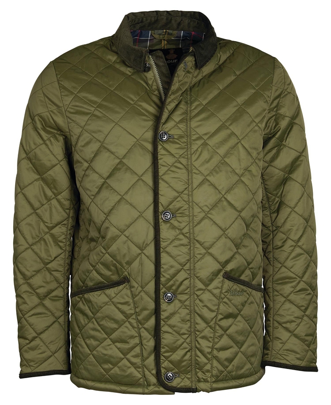 Men's Barbour Winter Liddesdale Quilted Jackets Olive | OAGZ-67402