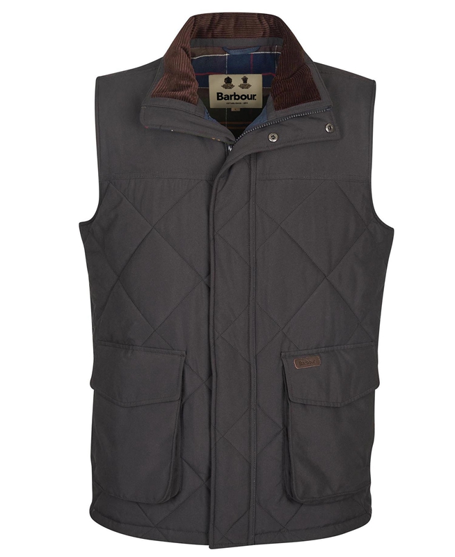 Men's Barbour Winterdale Vest Navy | MOWY-53946