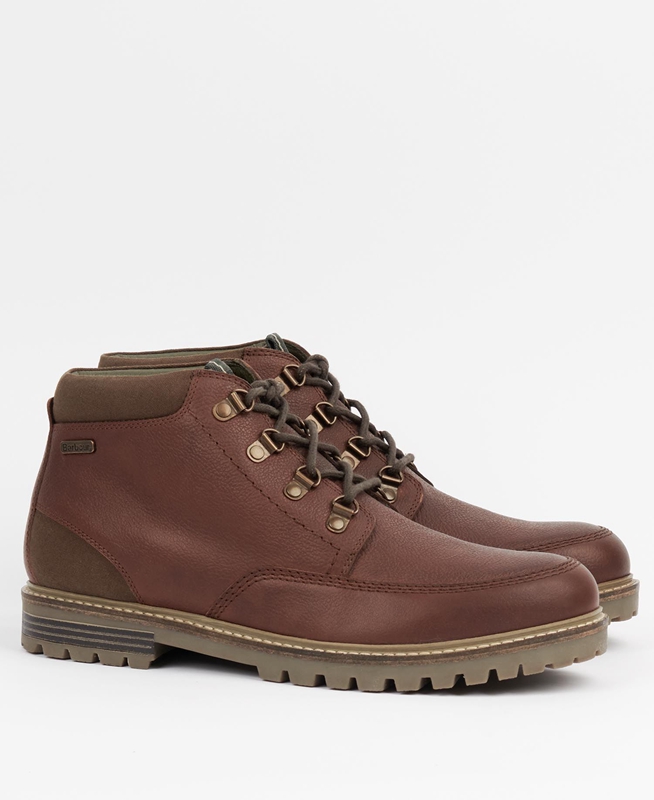 Men's Barbour fenton Boots Brown | SEWF-64830