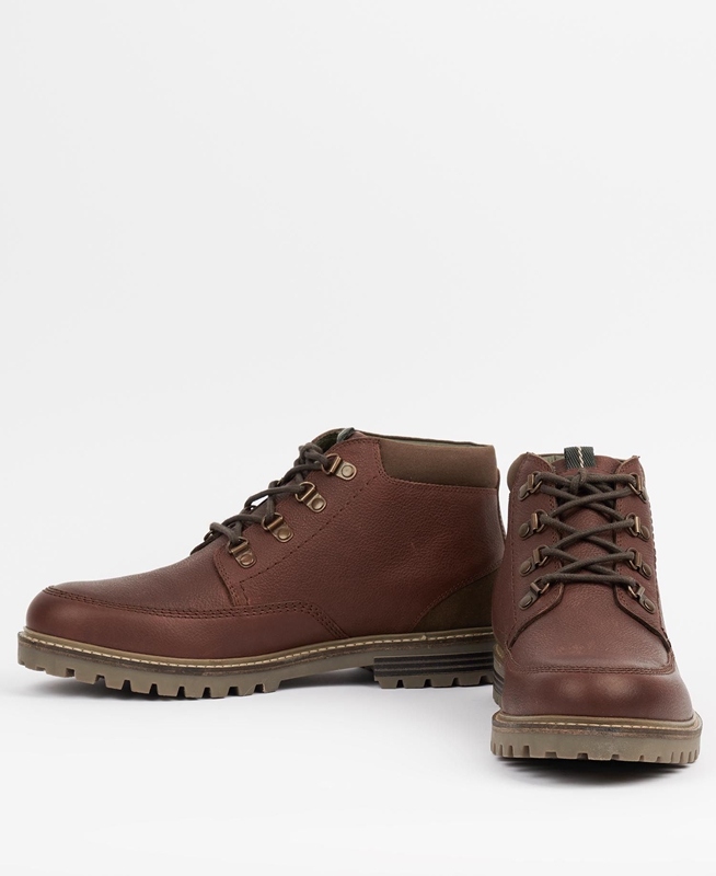 Men's Barbour fenton Boots Brown | SEWF-64830