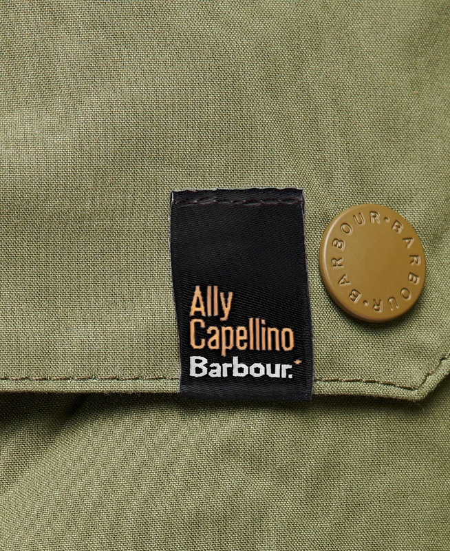 Men's Barbour x Ally Capellino Ernest Casual Jackets Olive | RZUT-15632