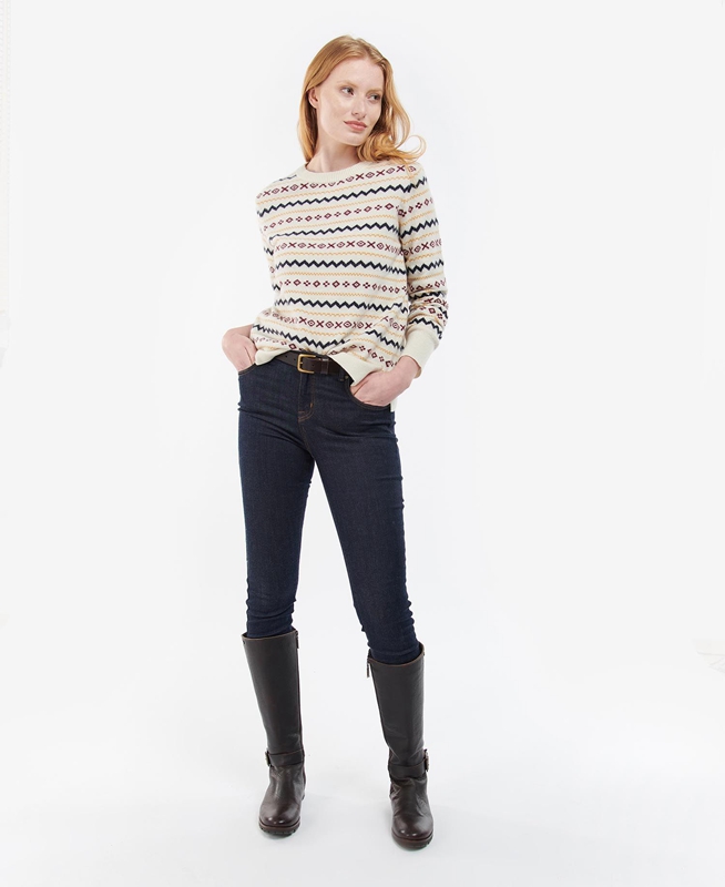 Women's Barbour Alder Knit Sweaters Multicolor | KASL-27390