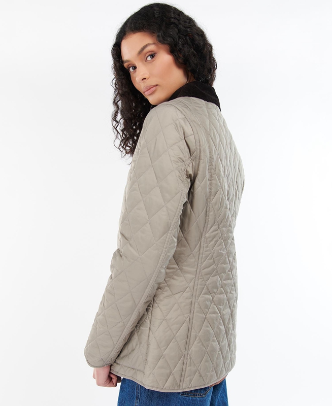 Women's Barbour Annandale Quilted Jackets Grey | DLUG-13507