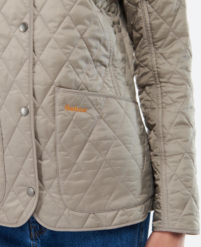 Women's Barbour Annandale Quilted Jackets Grey | DLUG-13507