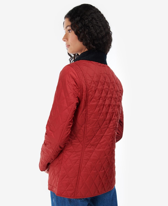 Women's Barbour Annandale Quilted Jackets Red | ZJCL-58694